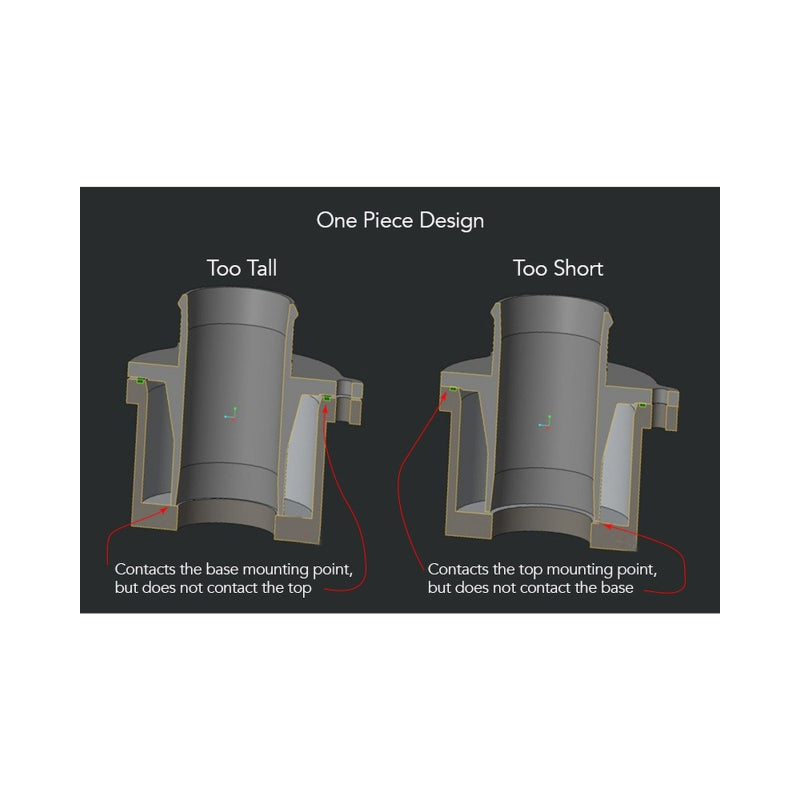 APR MS100097 - APRMS100097 - APR 17-21 Porsche Macan MQB Turbo Muffler Delete - Black - Shipped in Europe - Tuningsupply.com