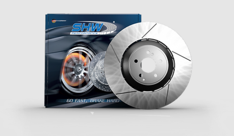 SHW Performance PFR49726 - SHWPFR49726 - SHW 13-16 Porsche Panamera GTS w/o Ceramics Right Front Slotted Lightweight Brake Rotor (298615302C) - Shipped in Europe - Tuningsupply.com