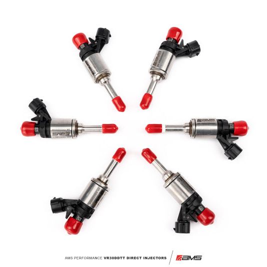AMS ALP.28.07.0013-1 - AMSALP.28.07.0013-1 - AMS Performance VR30DDTT Stage 2 Direct Injectors (Set of 6) - Shipped in Europe - Tuningsupply.com