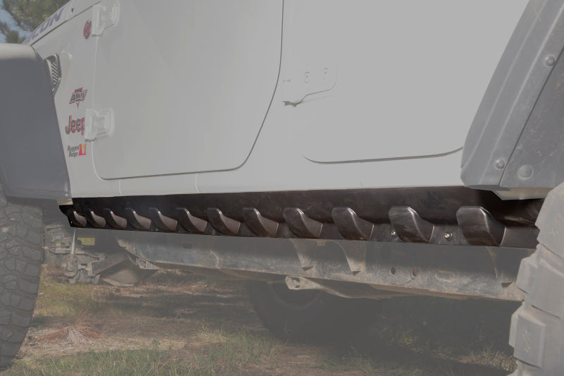 Rugged Ridge 11651.61 - RUG11651.61 - Rugged Ridge Rocker Guard Kit Body Armor 4 Door 18-20 Jeep Wrangler JL - Shipped in Europe - Tuningsupply.com