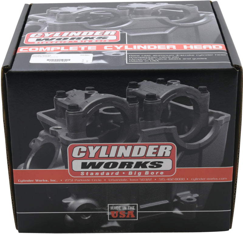 Cylinder Works CH3002-K01 - CYLCH3002-K01 - Cylinder Works 04-05 Kawasaki KX 250 F 250cc Cylinder Head Kit - Shipped in Europe - Tuningsupply.com