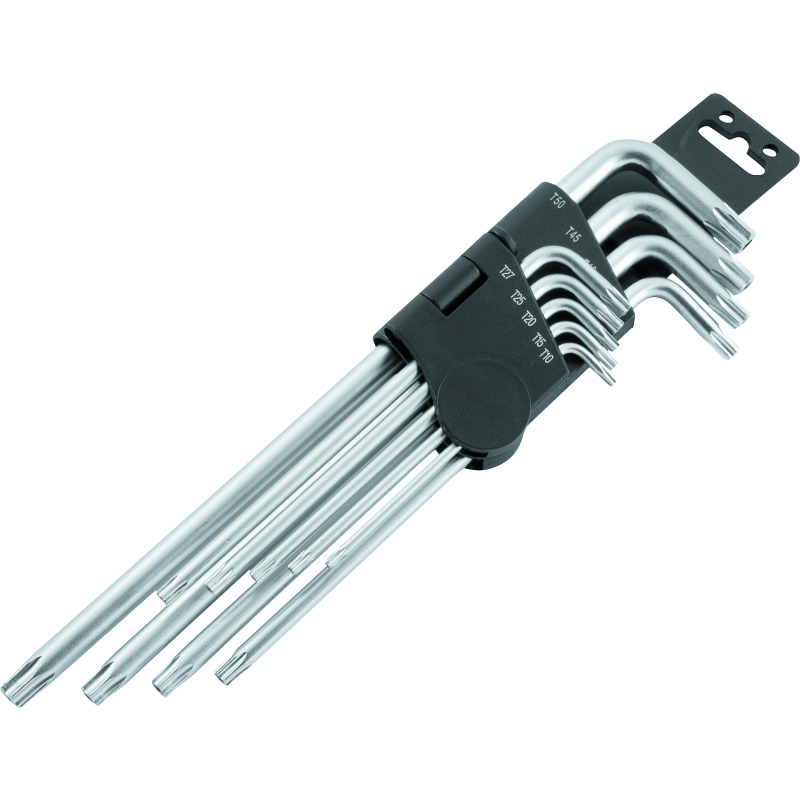 BikeMaster 151583 - BKM151583 - BikeMaster 9-pc Ball End Long Wrench Set - Torx - Shipped in Europe - Tuningsupply.com