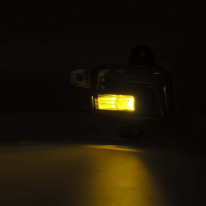 AlphaRex 210021 - ARX210021 - AlphaRex 22-25 GMC Sierra 1500 LED Fog Lights - White/Amber - Shipped in Europe - Tuningsupply.com