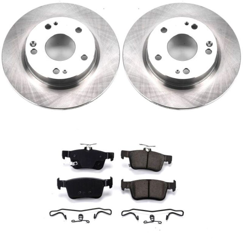 PowerStop KOE7725 - PSBKOE7725 - Power Stop 16-19 Honda Civic Rear Autospecialty Brake Kit - Shipped in Europe - Tuningsupply.com