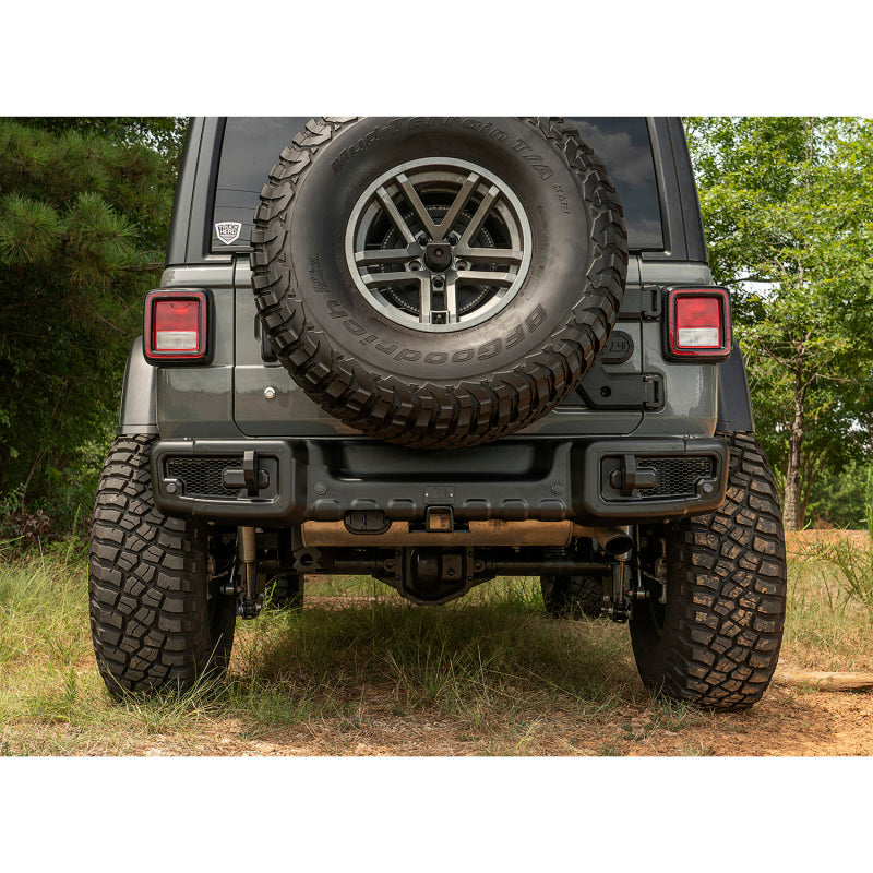 Rugged Ridge 11544.25 - RUG11544.25 - Rugged Ridge Spartacus Rear Bumper Black 18-20 Jeep Wrangler JL - Shipped in Europe - Tuningsupply.com
