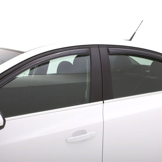 AVS 194611 - AVS194611 - AVS 11-15 Chevy Cruze Ventvisor In-Channel Front & Rear Window Deflectors 4pc - Smoke - Shipped in Europe - Tuningsupply.com