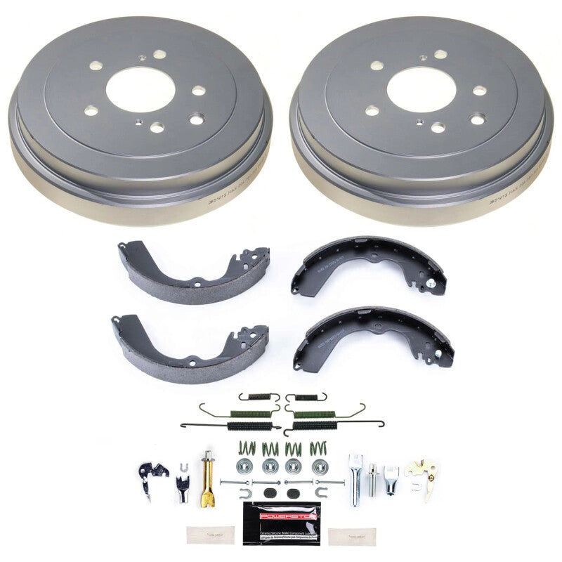 PowerStop KOE15478DK - PSBKOE15478DK - Power Stop 15-18 Chevrolet City Express Rear Autospecialty Drum Kit - Shipped in Europe - Tuningsupply.com