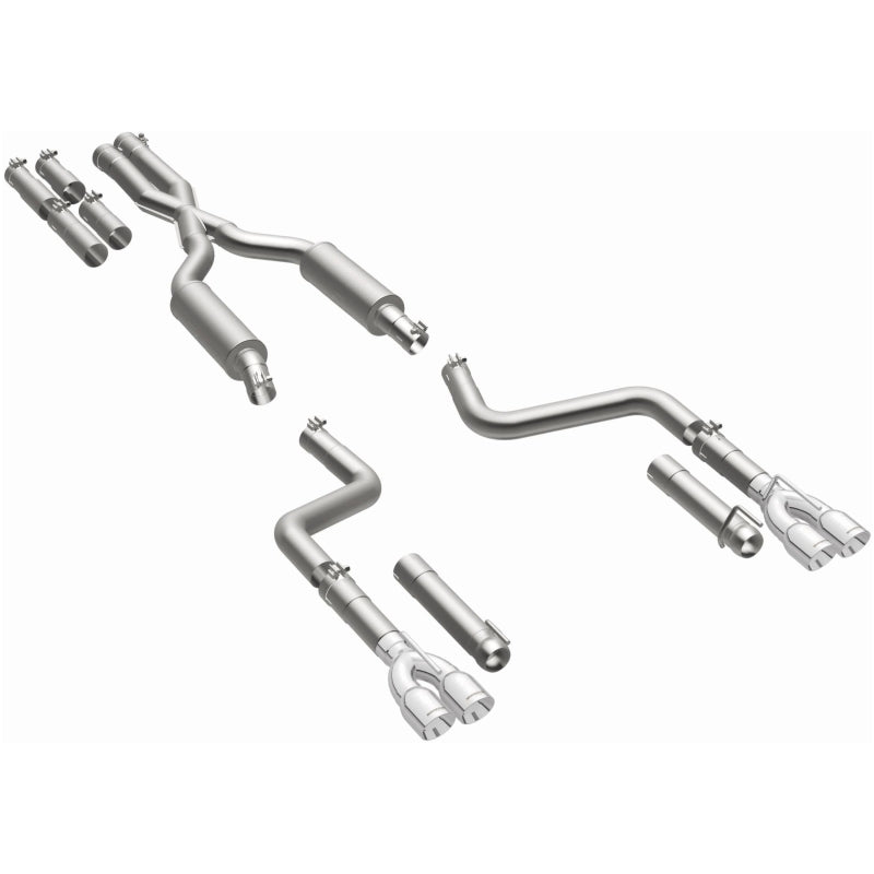 Magnaflow 19367 - MAG19367 - MagnaFlow 2017+ Dodge Challenger 409 SS Polished 3in Quad Tips Cat-Back Exhaust - Shipped in Europe - Tuningsupply.com