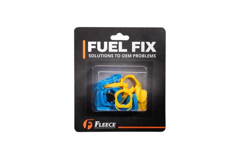 Fleece Performance FPE-FL-RC-FMC-14P - FPEFPE-FL-RC-FMC-14P - Fleece Performance Universal 11-26 Ford Powerstroke 6.7L Fuel Line Retaining Clips - 14 Pack - Shipped in Europe - Tuningsupply.com