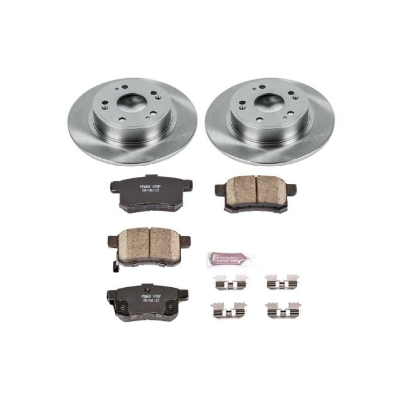 PowerStop KOE5368 - PSBKOE5368 - Power Stop 11-14 Acura TSX Rear Autospecialty Brake Kit - Shipped in Europe - Tuningsupply.com