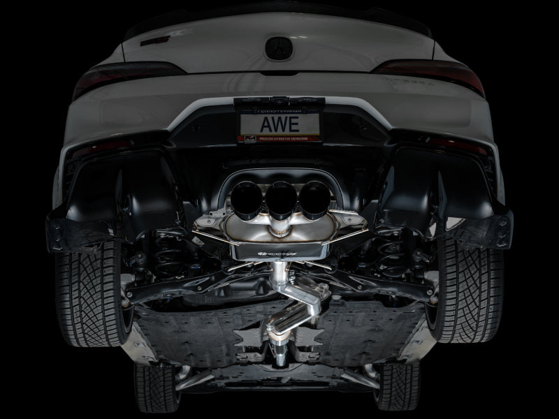 AWE Tuning 3015-53335 - AWE3015-53335 - AWE Tuning 2024 Acura Integra Type S DE5 FWD Touring Edition Exhaust w/ Triple Diamond Black Tips - Shipped in Europe - Tuningsupply.com