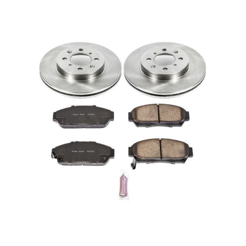 PowerStop KOE692 - PSBKOE692 - Power Stop 94-01 Acura Integra Front Autospecialty Brake Kit - Shipped in Europe - Tuningsupply.com