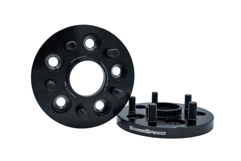 GrimmSpeed GRM.1188.1.0 - GRMGRM.1188.1.0 - GrimmSpeed 02-14 Subaru WRX 5x100 15mm Wheel Spacer (Pair) - Shipped in Europe - Tuningsupply.com