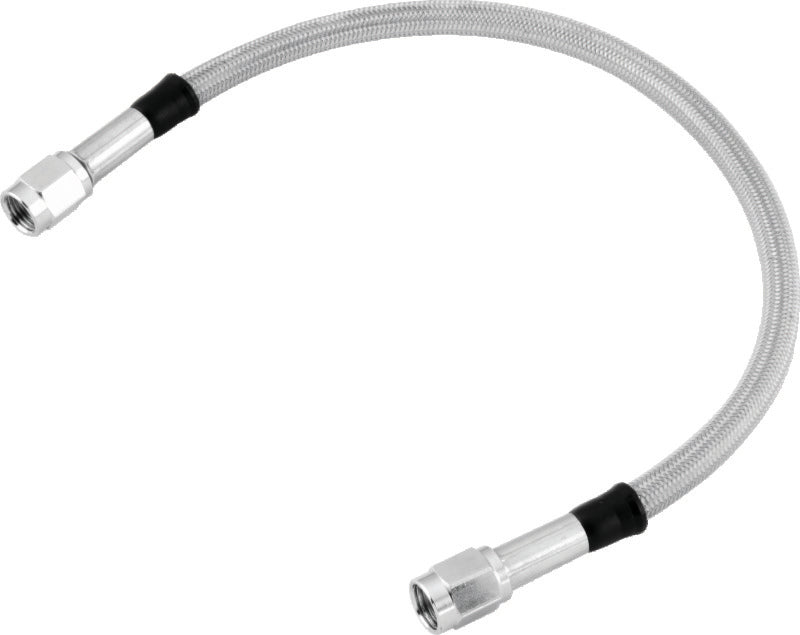 TwinPower 035928 - TWP035928 - Twin Power 28 Inch Clear Coated Dot Stainless Steel Brake Hose AN-3 - Shipped in Europe - Tuningsupply.com