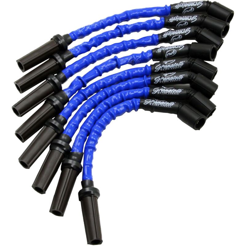 Granatelli Motor Sports 28-1545HTBL - GMS28-1545HTBL - Granatelli 14-23 GM LT1 6.2L Hi-Perf Coil-Near-Plug Ignition Wire Connector Kit w/Blue Jacket - Shipped in Europe - Tuningsupply.com