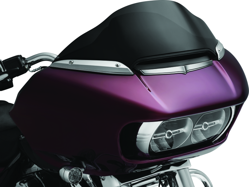 Kuryakyn 2632 - KUR2632 - Kuryakyn Windshield Side Trims Chrome - Shipped in Europe - Tuningsupply.com