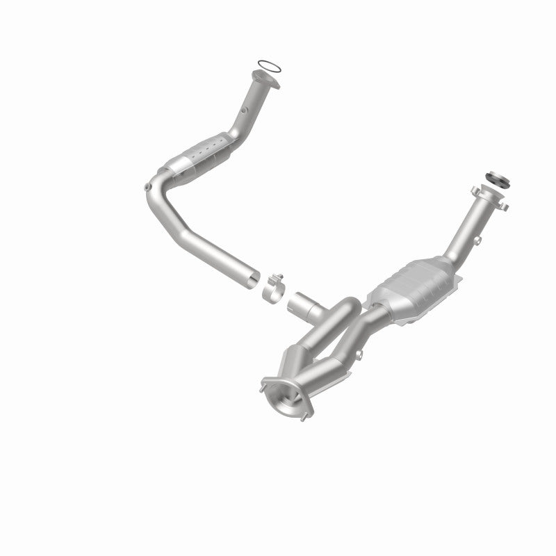 Magnaflow 93419 - MAG93419 - MagnaFlow Conv DF 02-06 Cadillac Escalade / 02-06 Chevy Avalanche 5.3L Dual Conv Y-Pipe Assembly 2WD - Shipped in Europe - Tuningsupply.com