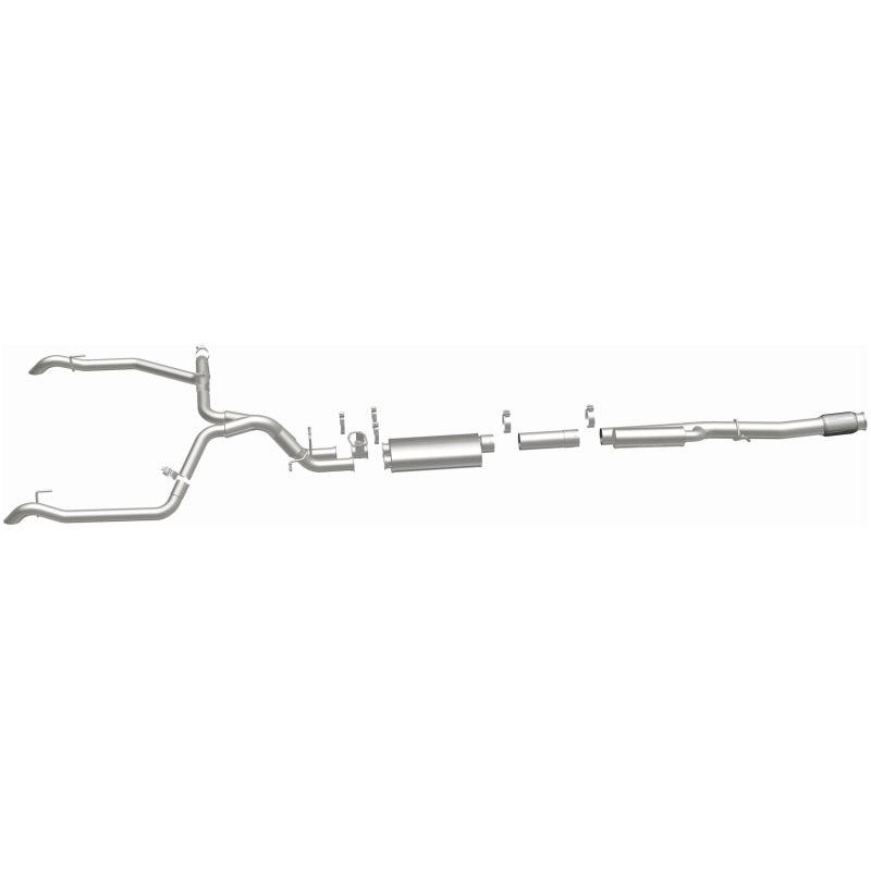 Magnaflow 19703 - MAG19703 - MagnaFlow 24-25 Chevrolet/GMC Silverado/Sierra 1500 ZR2/AT4X Overland Series Cat-Back Exhaust System - Shipped in Europe - Tuningsupply.com