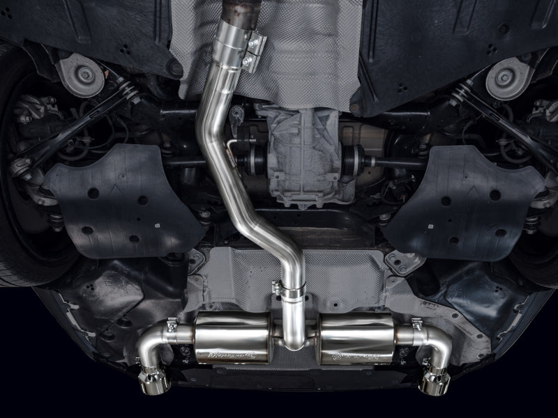 AWE Tuning 3015-32429 - AWE3015-32429 - AWE 19-23 BMW 330i / 21-23 BMW 430i Base G2X Touring Axle Back Exhaust - Chrome Silver - Shipped in Europe - Tuningsupply.com