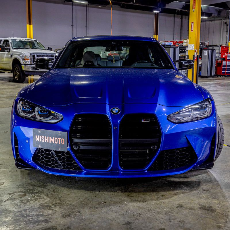 Mishimoto MMLP-G80-21 - MISMMLP-G80-21 - Mishimoto 2021+ BMW G80 M3 License Plate Relocation Kit - Shipped in Europe - Tuningsupply.com