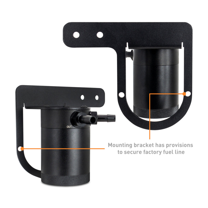 Mishimoto MMBCC-CIV-22P - MISMMBCC-CIV-22P - Mishimoto 2022+ Honda Civic 1.5T Baffled Oil Catch Can PCV Side - Shipped in Europe - Tuningsupply.com