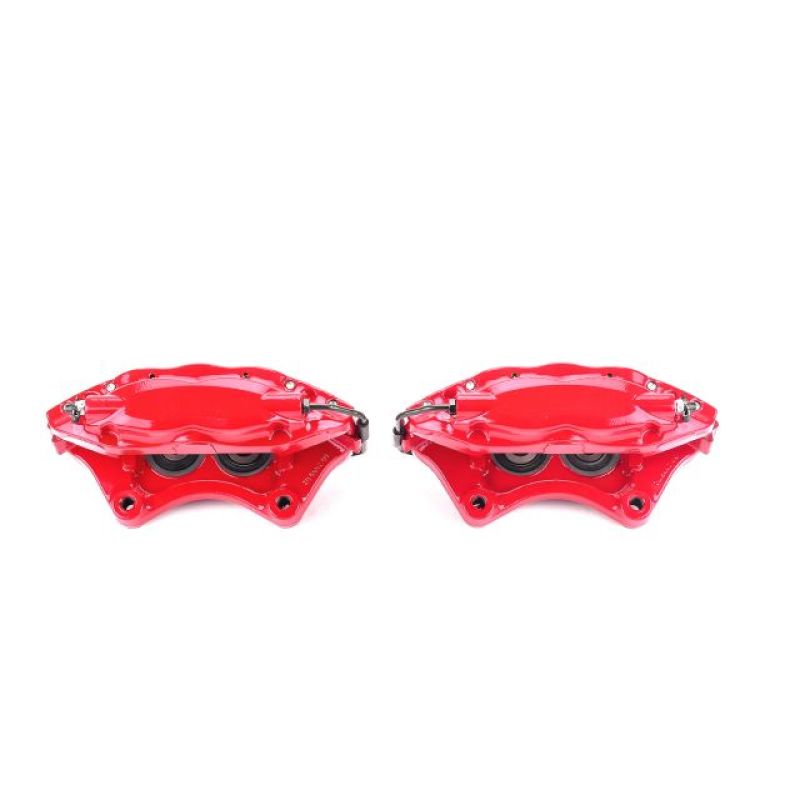 PowerStop S5084 - PSBS5084 - Power Stop 05-10 Chrysler 300 Rear Red Calipers w/o Brackets - Pair - Shipped in Europe - Tuningsupply.com