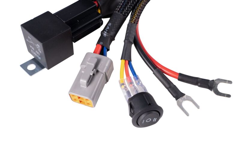 Diode Dynamics DD4123 - DIODD4123 - Diode Dynamics Ultra Heavy Duty Single Output 4-Pin Wiring Harness - Shipped in Europe - Tuningsupply.com