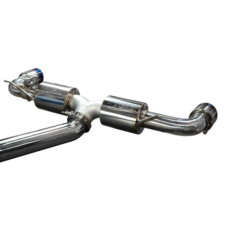 Injen SES2300TT - INJSES2300TT - Injen 20-21 Toyota Supra 3.0L Turbo 6cyl SS Cat-Back Exhaust w/ Burnt Tips - Shipped in Europe - Tuningsupply.com