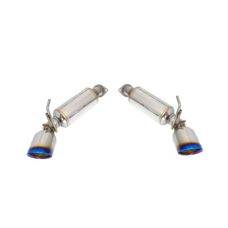 Remark RO-TT34-D - REMRO-TT34-D - Remark 09-19 Nissan 370z Axle Back Exhaust w/Burnt Stainless Double Wall Tip - Shipped in Europe - Tuningsupply.com