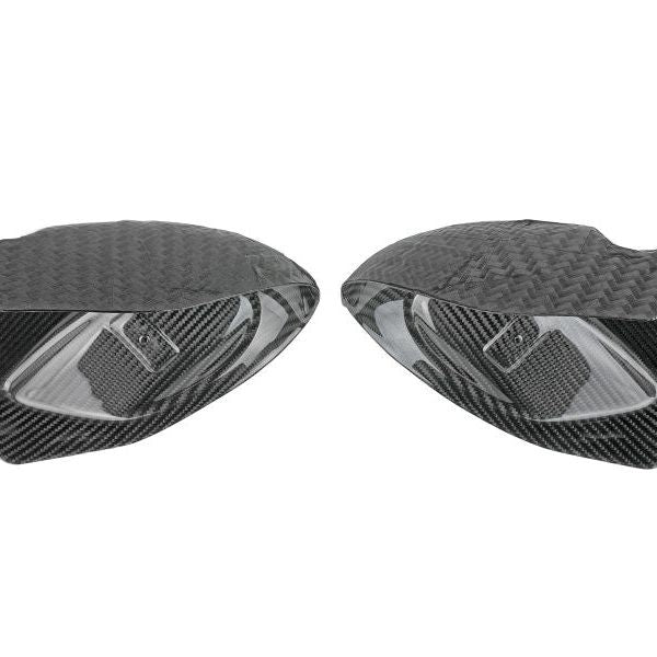 aFe 54-12489-C - AFE54-12489-C - aFe Magnum FORCE Intake System Carbon Fiber Scoops BMW M5 (F10) 12-14 V8-4.4L (tt) - Shipped in Europe - Tuningsupply.com