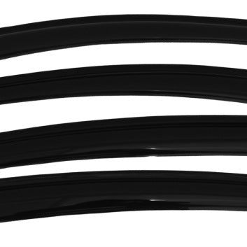 AVS 94615 - AVS94615 - AVS 11-16 Hyundai Elantra (Excl. GT) Ventvisor Outside Mount Window Deflectors 4pc - Smoke - Shipped in Europe - Tuningsupply.com