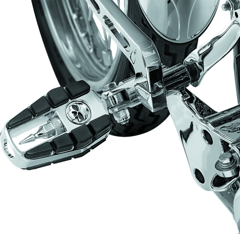 Kuryakyn 4470 - KUR4470 - Kuryakyn Zombie Pegs With Male Mount Chrome - Shipped in Europe - Tuningsupply.com