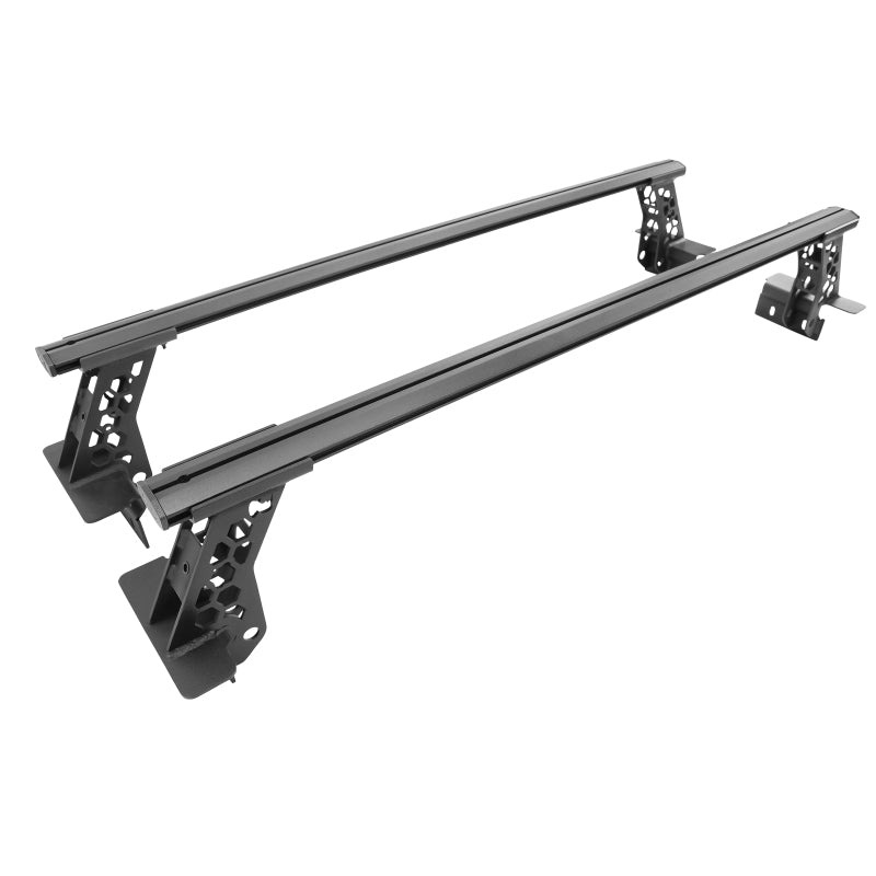 Go Rhino 5935001T - GOR5935001T - Go Rhino 15-22 Ford F-150 / 19-22 RAM 1500 / 07-21 Toyota Tundra XRS Cross Bars Kit - Tex. Blk - Shipped in Europe - Tuningsupply.com