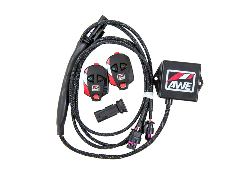 AWE Tuning 3025-32024 - AWE3025-32024 - AWE Tuning Ford Focus RS SwitchPath Cat-back Exhaust - Chrome Silver Tips - Shipped in Europe - Tuningsupply.com