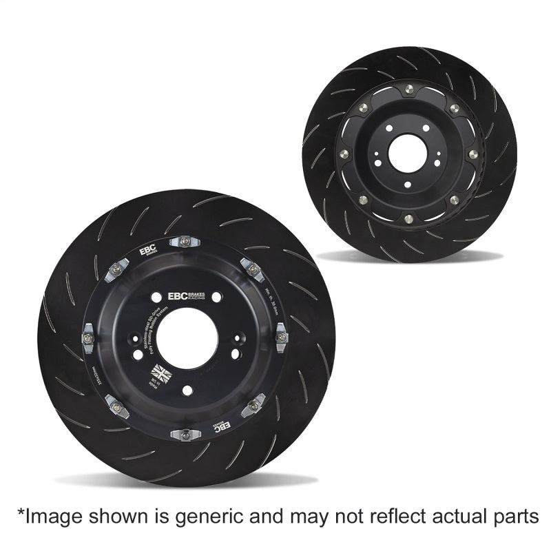 EBC SG2FC001 - EBCSG2FC001 - EBC 14-18 BMW M3 F80 3.0L (tt) 2-Piece SG Racing Front Rotors - Shipped in Europe - Tuningsupply.com