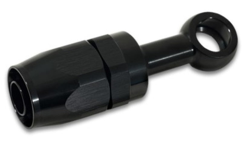 Vibrant 24086 - VIB24086 - Vibrant -8AN Banjo Hose End Fitting for use with M18 Banjo Bolt - Aluminum Black - Shipped in Europe - Tuningsupply.com