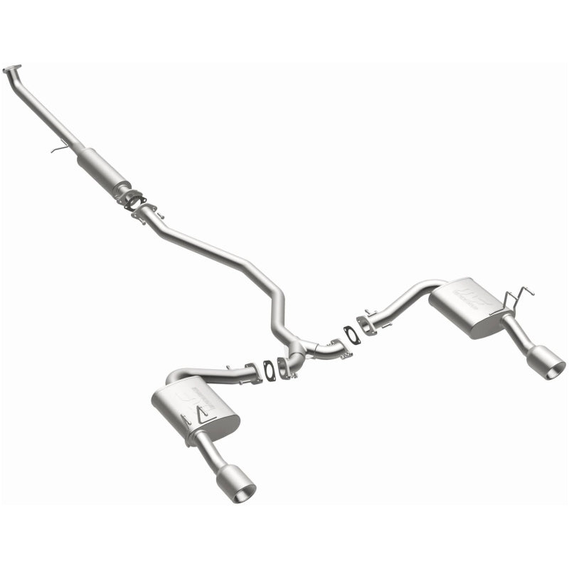 Magnaflow 19312 - MAG19312 - MagnaFlow Cat-Back 2016 Honda Civic (Sedan Only) 1.5L L4 Turbo 2.25in SS Dual Outlet - Shipped in Europe - Tuningsupply.com