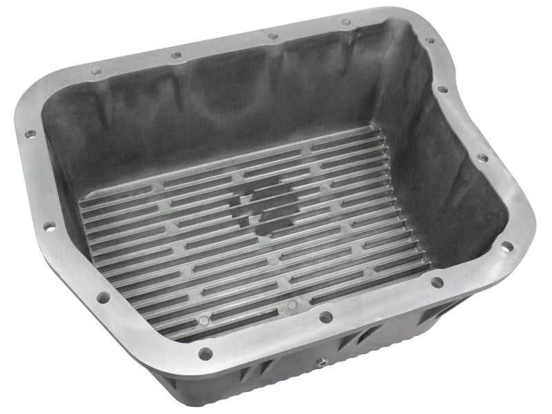 aFe 46-70050 - AFE46-70050 - aFe Power Cover Trans Pan Machined Trans Pan 2006 Dodge RAM 5.9L Cummins - Shipped in Europe - Tuningsupply.com