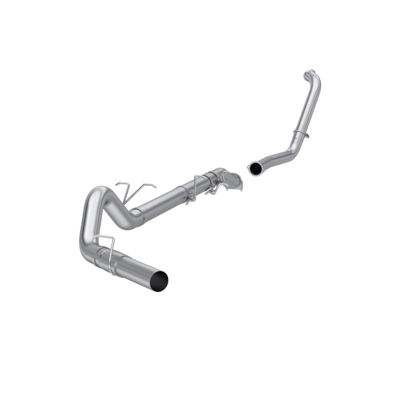 MBRP PS6206PLM - MBRPS6206PLM - MBRP 03-07 Ford F-250/350 6.0L EC/CC Turbo Back Single Side (Stock Cat) - no Muffler - Shipped in Europe - Tuningsupply.com
