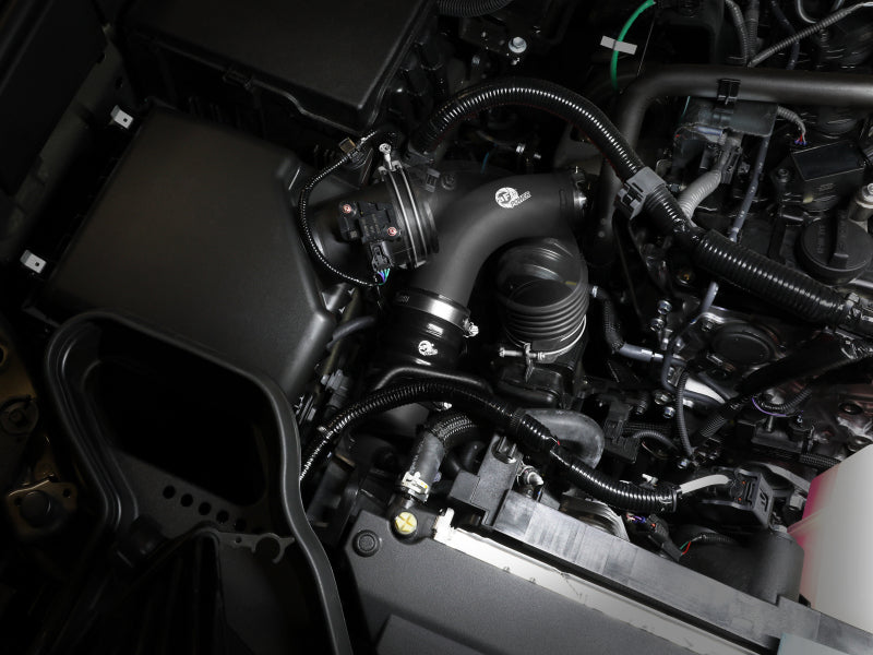 aFe 46-20724-B - AFE46-20724-B - aFe 2024+ Toyota Tacoma BladeRunner 2.5in & 3in Aluminum Hot & Cold Charge Pipe Kit - Black - Shipped in Europe - Tuningsupply.com