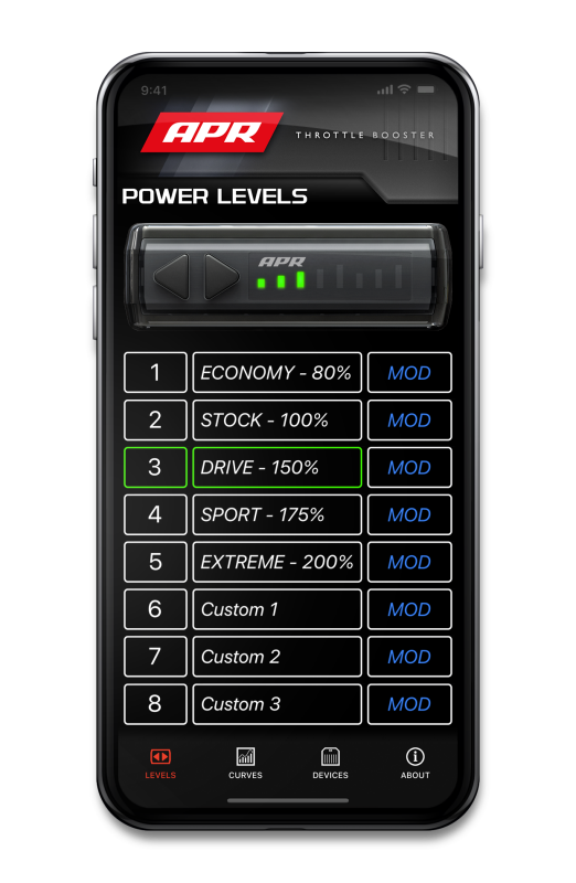 APR EM100050 - APREM100050 - APR 04-25 Audi/Bentley/Lamborghini/Porsche/VW Throttle Booster w/Wireless Controller & Bluetooth App - Shipped in Europe - Tuningsupply.com
