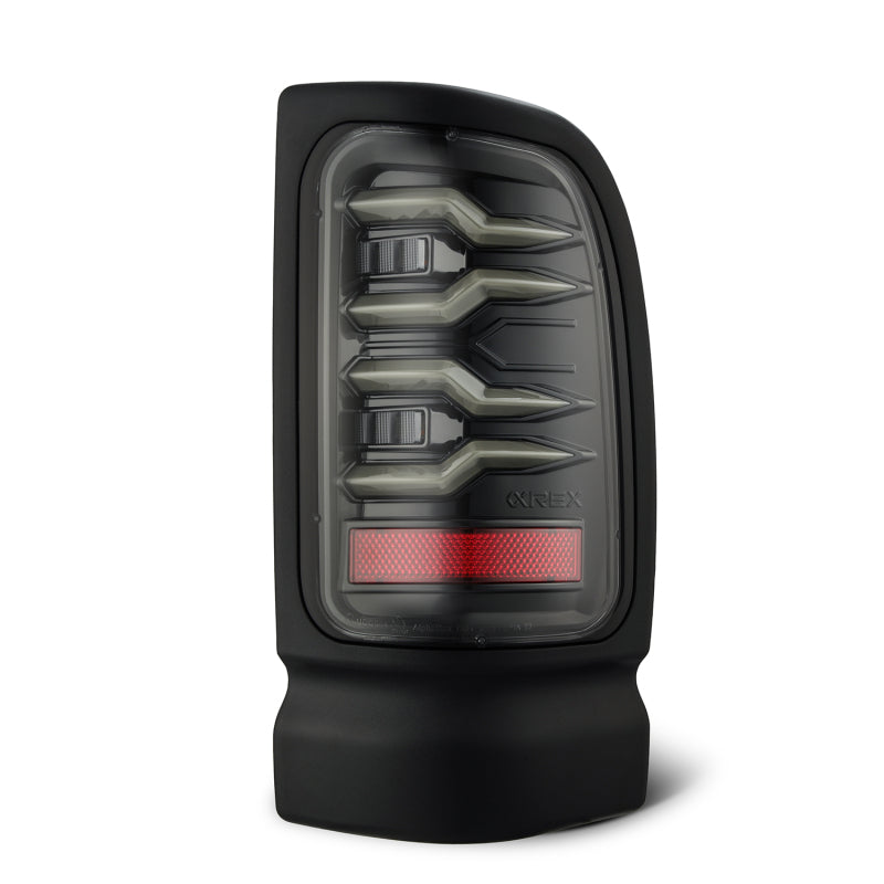 AlphaRex 643001 - ARX643001 - AlphaRex 94-01 Dodge Ram 1500/2500/3500 LUXX-Series LED Tail Lights - Alpha-Black - Shipped in Europe - Tuningsupply.com