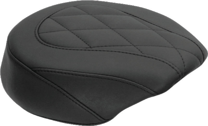 Mustang Motorcycle 76729 - MMP76729 - Mustang 04-21 Harley Wide Tripper Passenger Seat Diamond Stitch - Black - Shipped in Europe - Tuningsupply.com