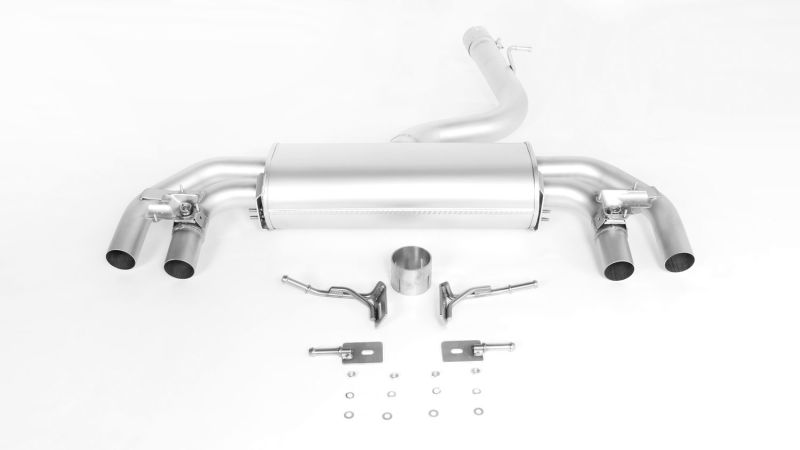 Remus - RMS956517 1500 - Remus 2017 Volkswagen Golf R Mk VII (Facelift Model) Axle Back Exhaust (Tail Pipes Req) - Shipped in Europe - Tuningsupply.com