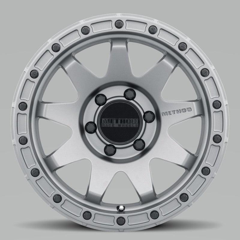Method Wheels - MRWMR31789060818 - Method MR317 18x9 +18mm Offset 6x5.5 106.25mm CB Matte Titanium Wheel - Shipped in Europe - Tuningsupply.com