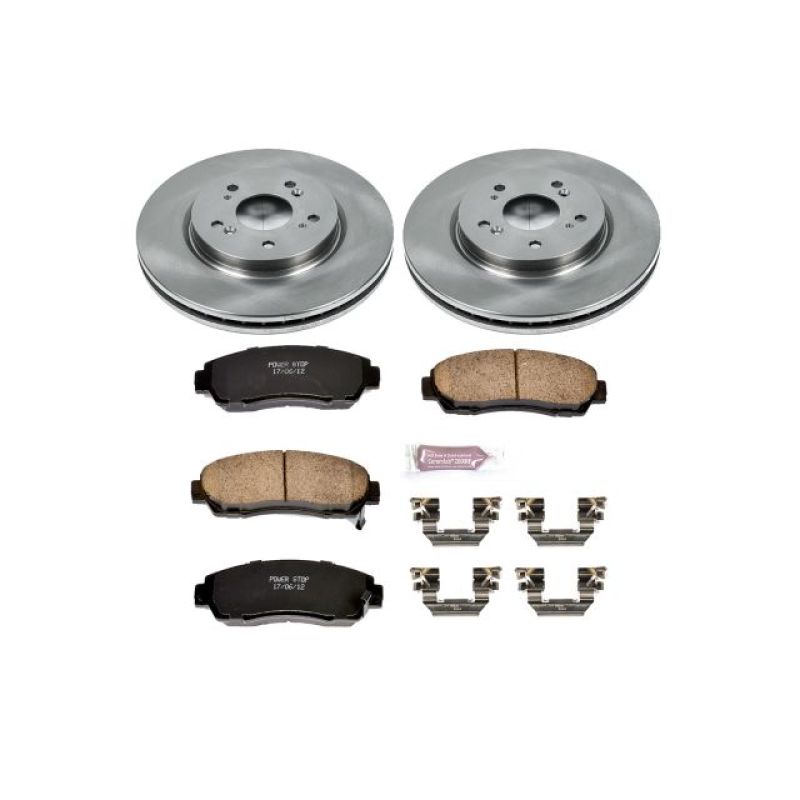 PowerStop KOE228 - PSBKOE228 - Power Stop 07-12 Acura RDX Front Autospecialty Brake Kit - Shipped in Europe - Tuningsupply.com