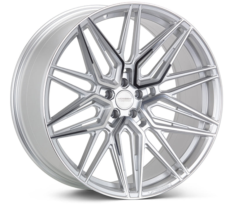 Vossen HF7-2N40 - VOSHF7-2N40 - Vossen HF-7 22x9 / 5x114.3 / ET32 / Flat Face / 73.1 - Silver Polished Wheel - Shipped in Europe - Tuningsupply.com