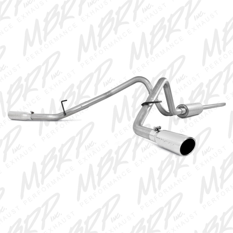 MBRP PS5204AL - MBRPS5204AL - MBRP 2004-2008 Ford F150 4.6/5.4L EC/CC-SB Cat Back Dual Split Side - Shipped in Europe - Tuningsupply.com