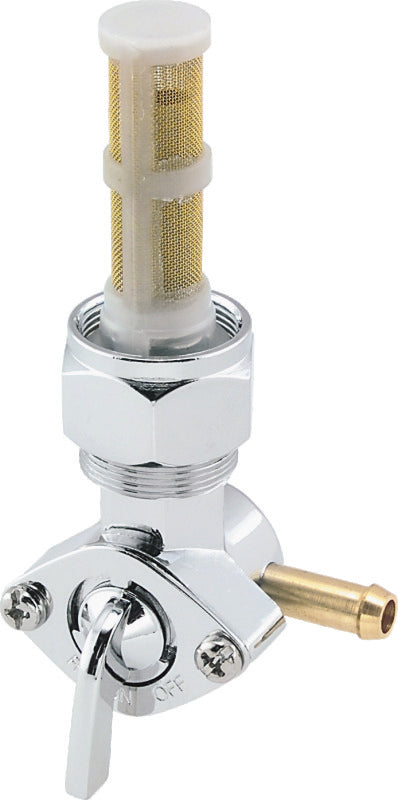 Bikers Choice 492873 - BKC492873 - Bikers Choice 78-86 Big Twin & XL Chrome 22MM Petcock Straight Right Facing Outlet - Shipped in Europe - Tuningsupply.com