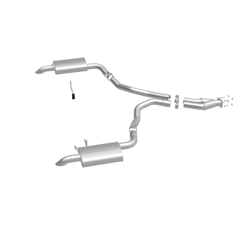 Magnaflow 16710 - MAG16710 - MagnaFlow 75-79 Chevy Corvette V8 5.7L Dual Split Rear Exit Stainless Cat-Back Perf Exhaust - Shipped in Europe - Tuningsupply.com
